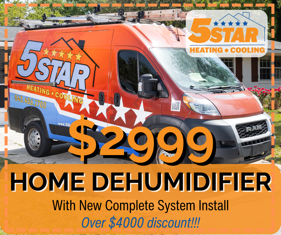 HVAC Coupons & Specials 5 Star Charleston